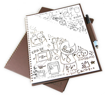 Load image into Gallery viewer, Whiteboard notebook dry erase professional