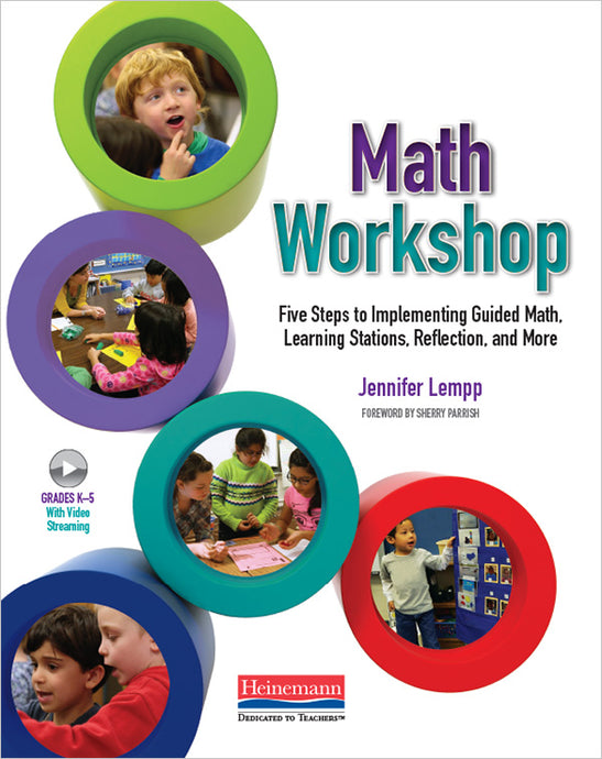 Book Study:  Math Workshop - Five Steps to Implementing Guided Math, Learning Stations, Reflection, and More by Jennifer Lempp