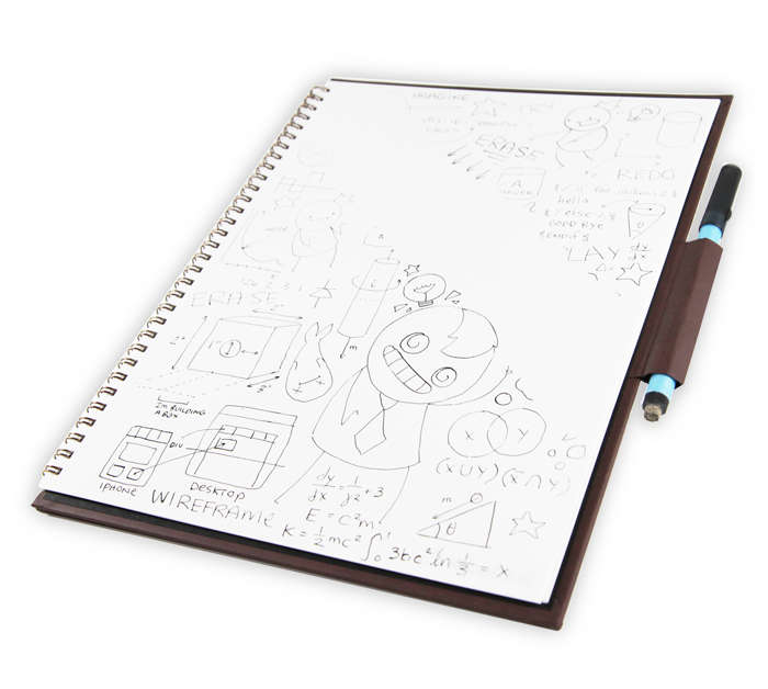 Whiteboard notebook dry erase professional